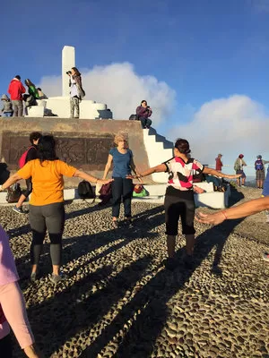 Students in action